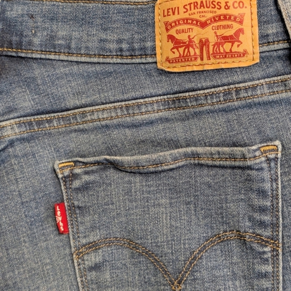 Levi’s 311 Shaping Skinny Medium Wash Blue Jeans Size 29 - Picture 4 of 7